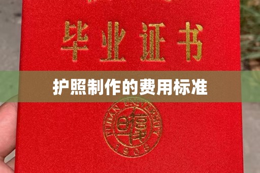 十堰护照制作的费用标准