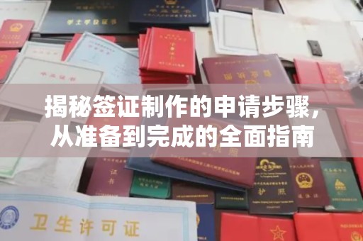 十堰揭秘签证制作的申请步骤，从准备到完成的全面指南